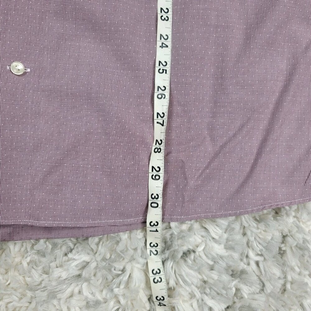 ETON Dress Shirt Men's Large 17 43 Contemporary Long Sleeve Button Office Work - Picture 4 of 8